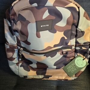 STATE Multicolor Camouflage Backpack